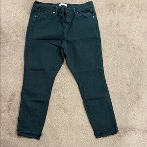 Women's loft Dark Green Jeans